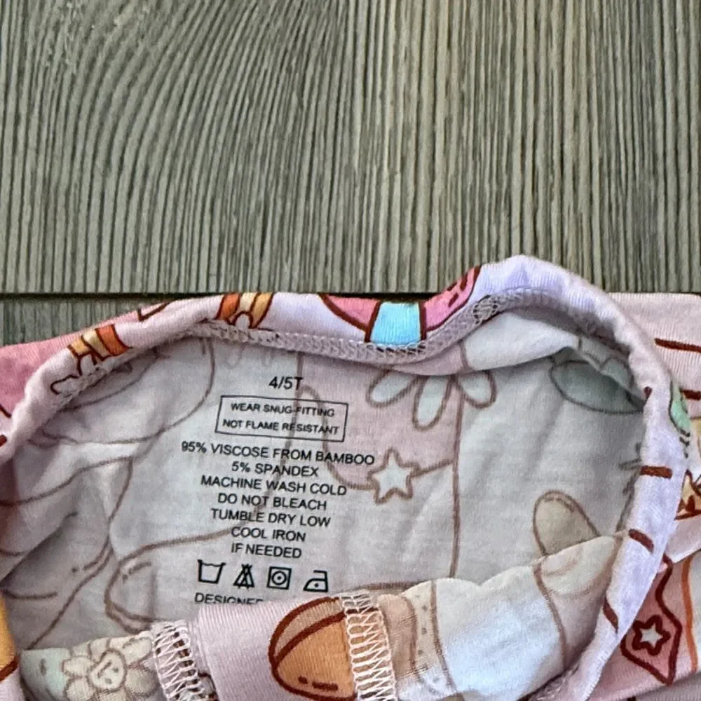Gigi & Max Western-Cowgirl Print Pajama Set